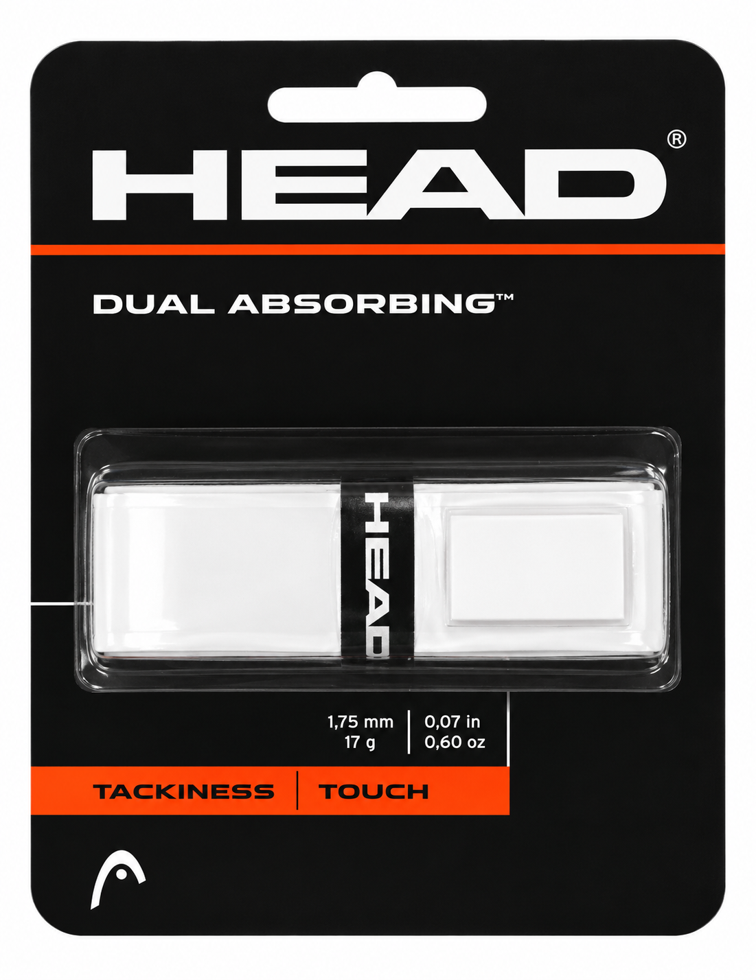 Cushion Grip Head Dual Absorbing - Branco